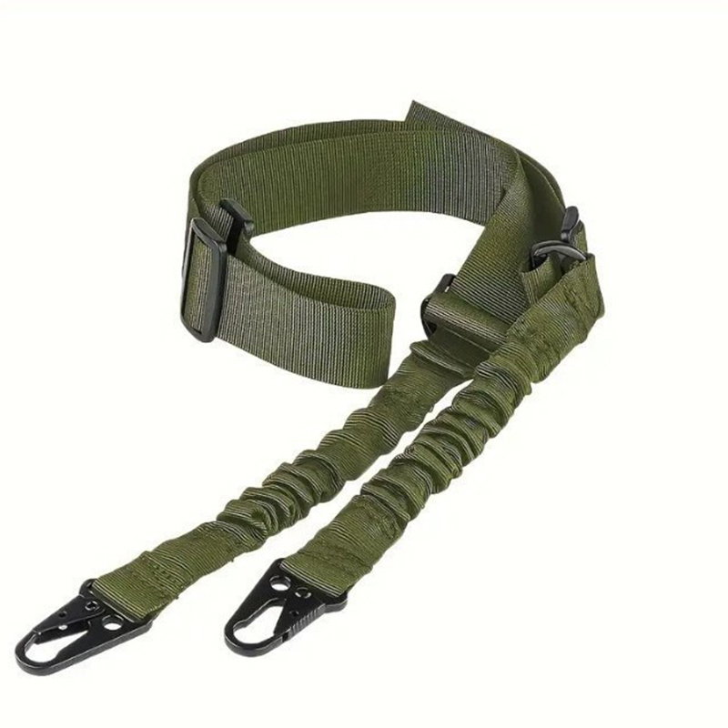 1 Pièce Sangle Tactique de Camouflage pour Hommes et Femmes, Harnais Tactique Monopoint d'Extérieur, Corde Tactique CS pour Arme, Corde de Sécurité Diagonale