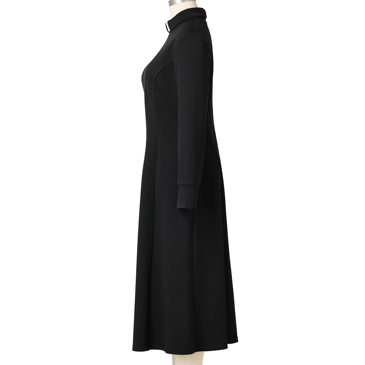 Robes de clergé pour femmes, chorale d'église catholique, pasteur, nonne, ministre, col à languettes, vêtements de soutane