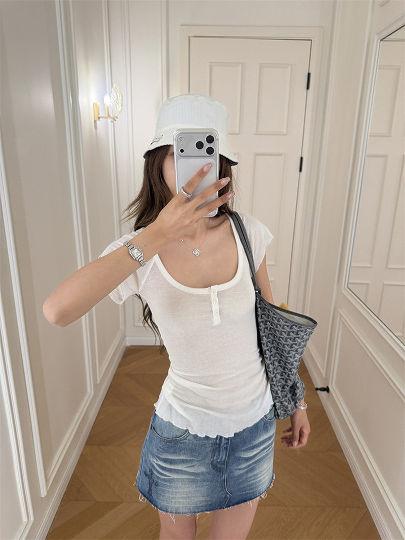 Vêtements d'été pour femmes, t-shirts pour femmes, t-shirts à manches courtes, hauts pour femmes, pulls