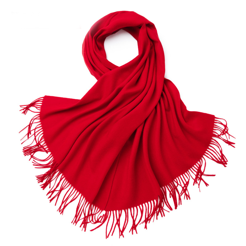 Écharpe 100% laine pour Femme, châle en Pure laine, longue Cape, Pashmina, collection automne-hiver, 200 – 70