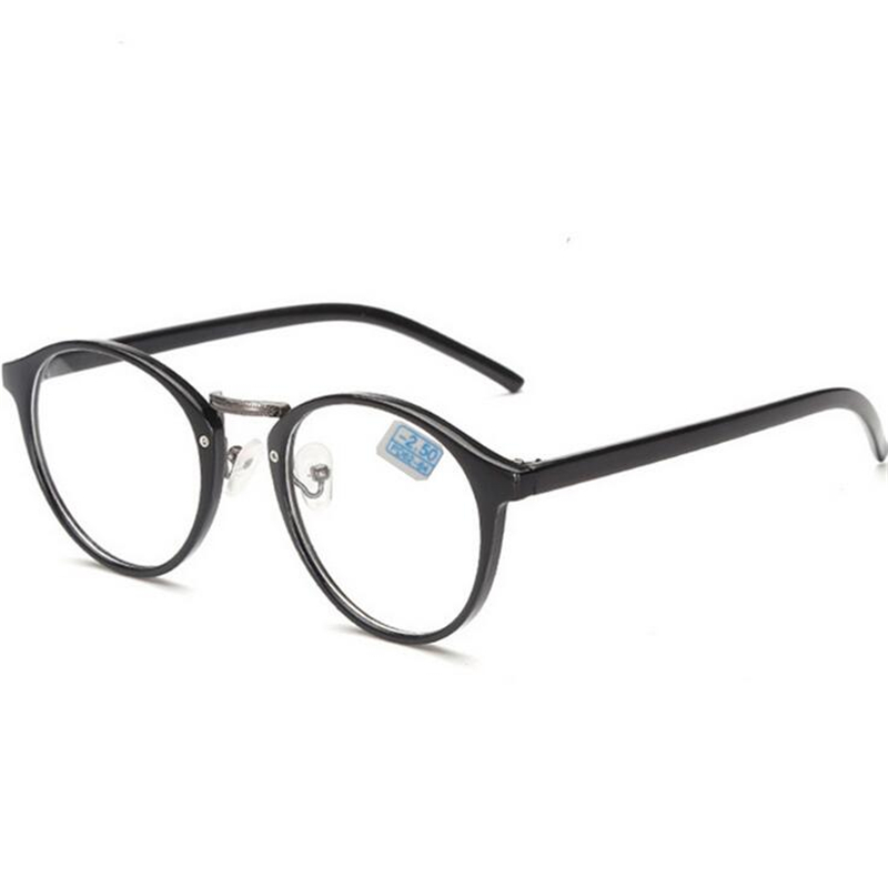 Lunettes rondes rétro pour hommes et femmes, ultra légères, pour myopie, verres finis -1 -1.5 -2 -2.5 -3 -3.5 -4 -4.5 -5 -6