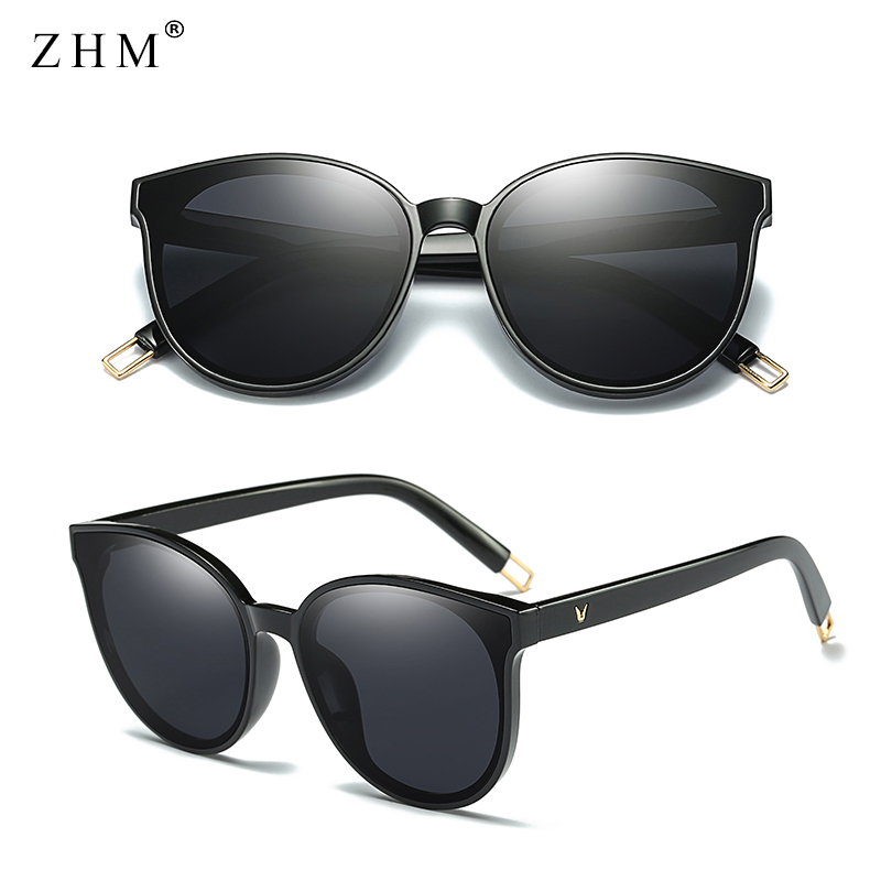 Lunettes De soleil œil De chat élégantes femme couleur luxe lunettes De soleil populaires hommes femme double faisceau lunettes De soleil surdimensionnées Oculos De Sol UV400
