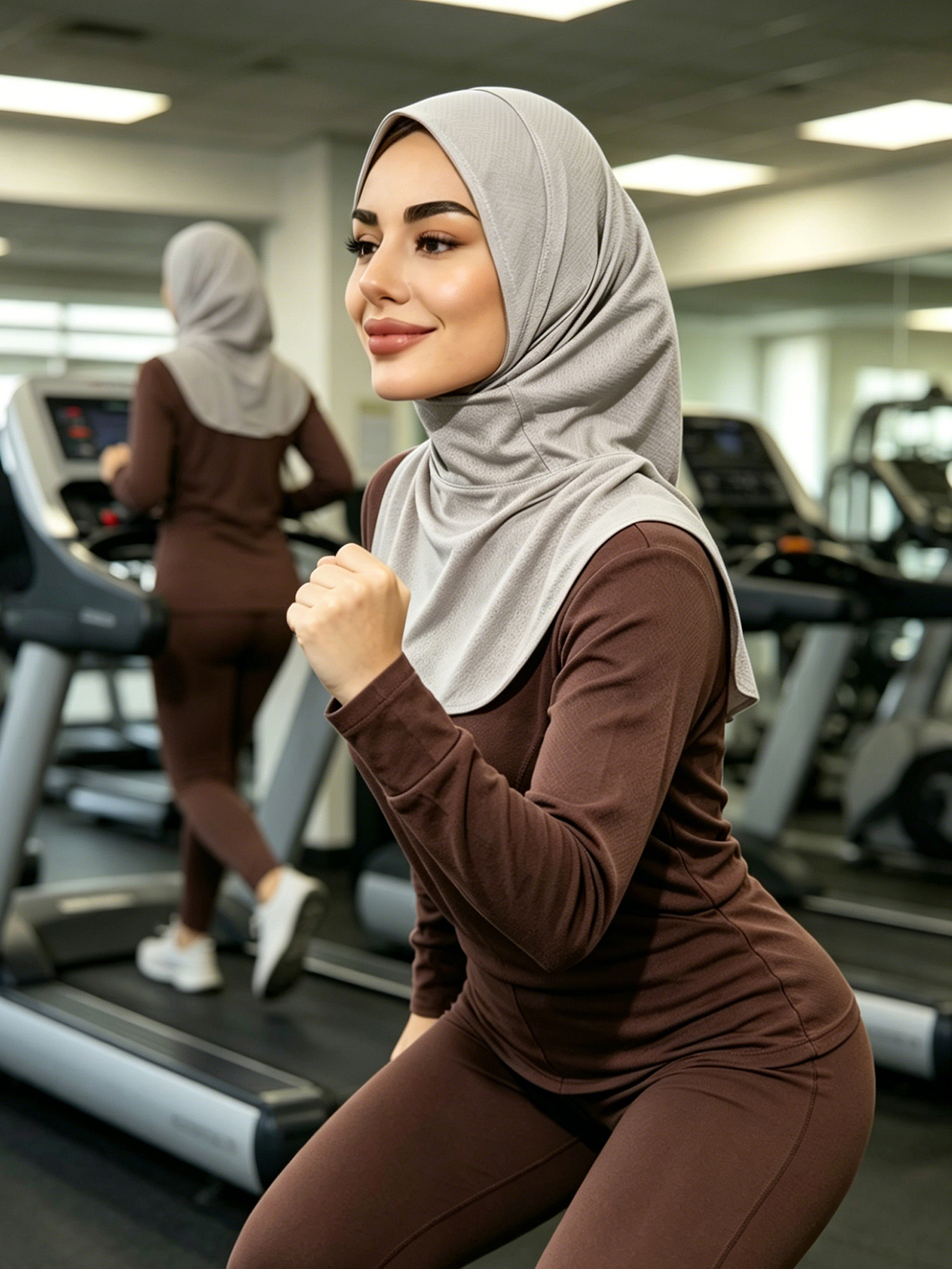 Sous-bonnet de sport instantané à séchage rapide, Hijab modeste pour femmes, Foulard confortable couvrant le cou, Vêtements de sport musulmans