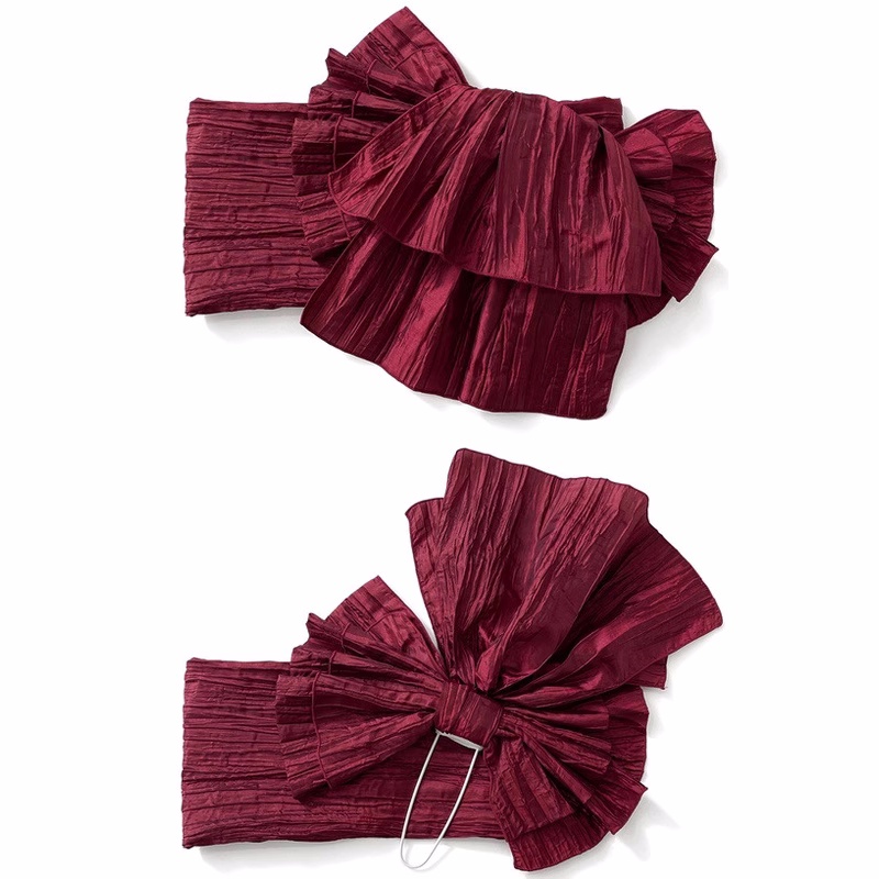 Ceinture japonaise Yukata Obi – Heko Obi plissée avec nœud floral, ceinture facile à nouer pour le festival d'été