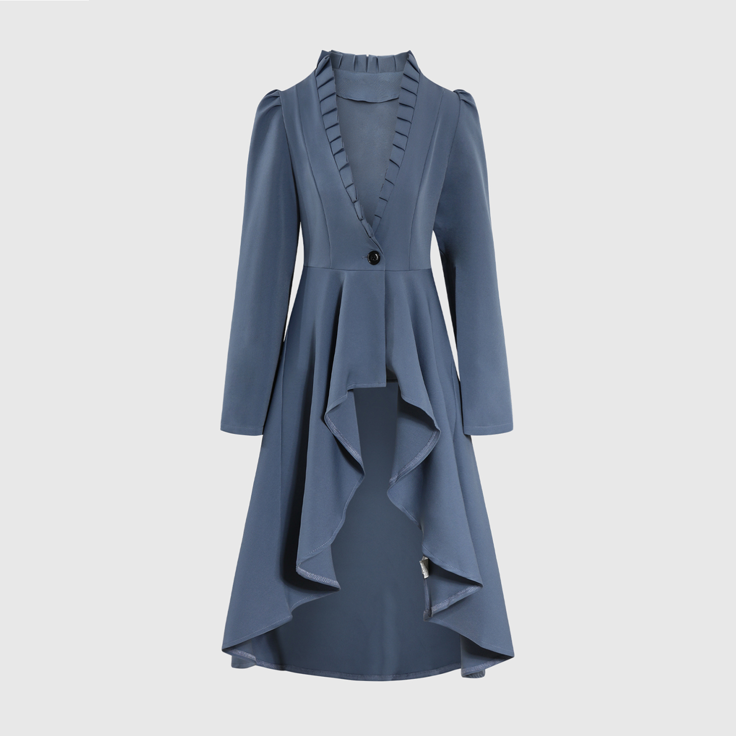 Veste victorienne steampunk pour femme, manteau de smoking à manches longues, haut gothique vintage, manteau Renaissance médiéval