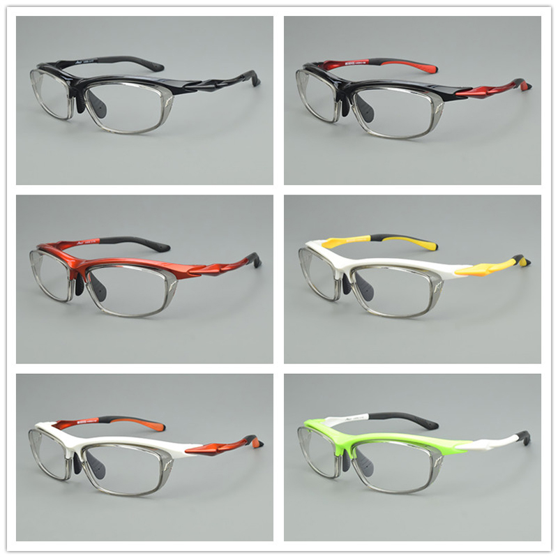 Mode sport lunettes cadre hommes TR90 cyclisme lunettes femme lunettes myopie optique Prescription coupe-vent rétro spectacle