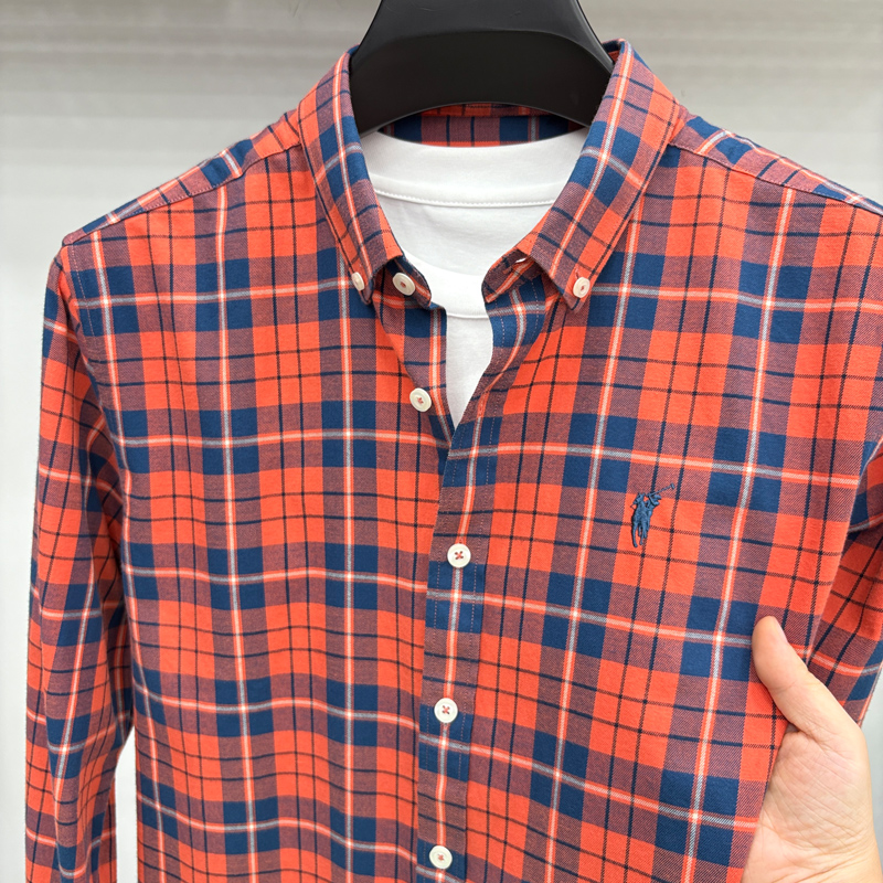 Marque de luxe broderie 100% coton chemise à manches longues hommes nouvelle chemise hommes décontracté haut ample hommes d'affaires