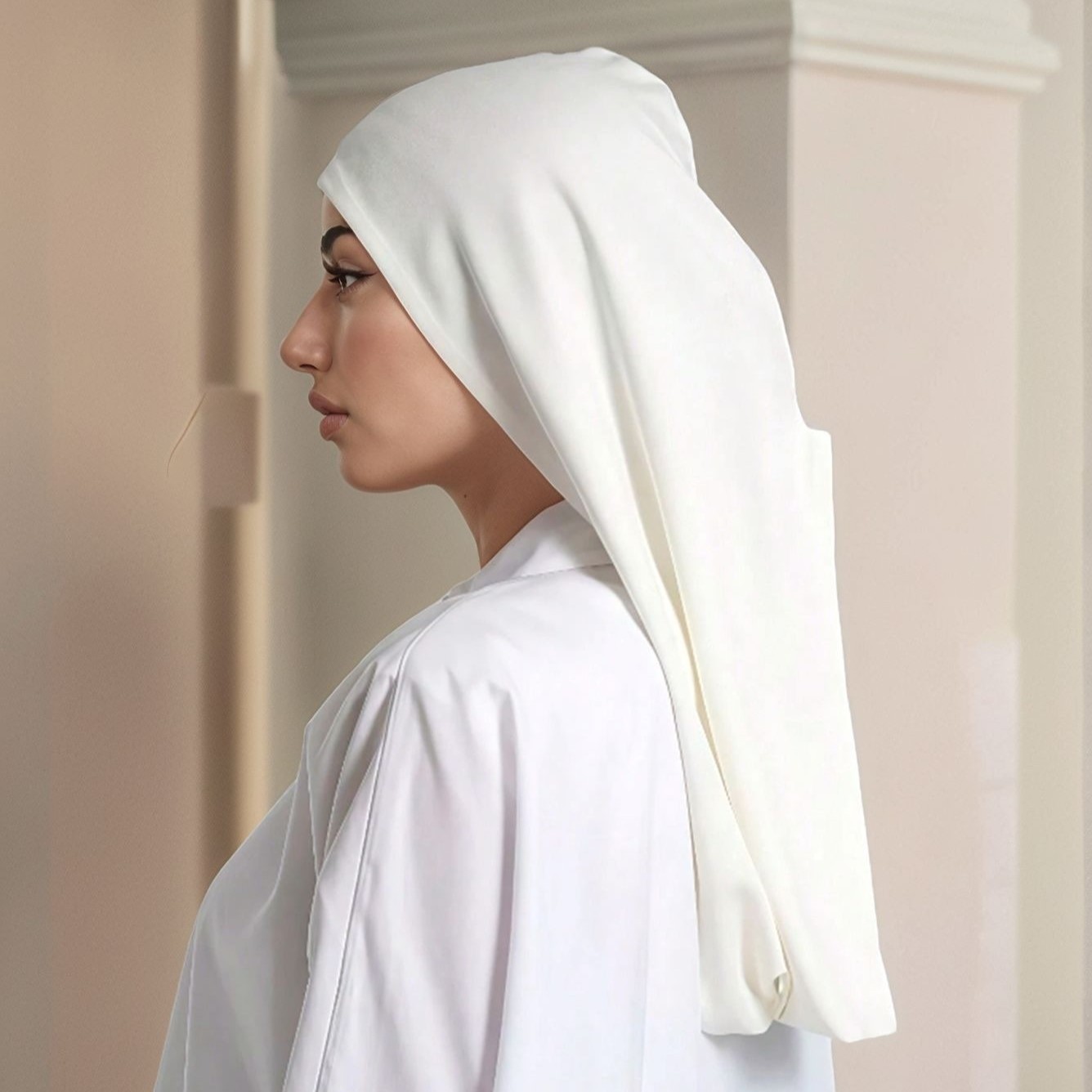 Nouveau sous-hijab musulman 2026, couleur unie, bonnets sous-hijab tendance, hijab instantané, bonnet turban extensible doux, sous-hijab islamique