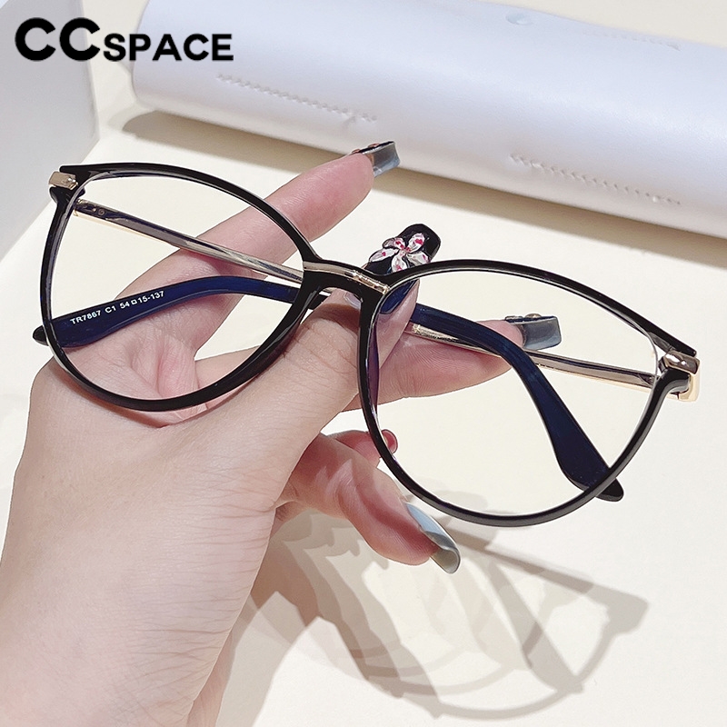 ChimOval-Monture de lunettes pour femmes, nickel é de mode, lunettes transparentes optiques, lunettes personnalisées brodées pour délinquants, #301948, TR90