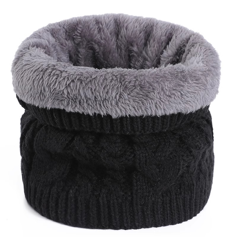 Écharpe Chaude en Fibre de Polyester Tendance, Idéale pour l'Hiver – Accessoire Confortable pour Hommes et Femmes par Temps Froid