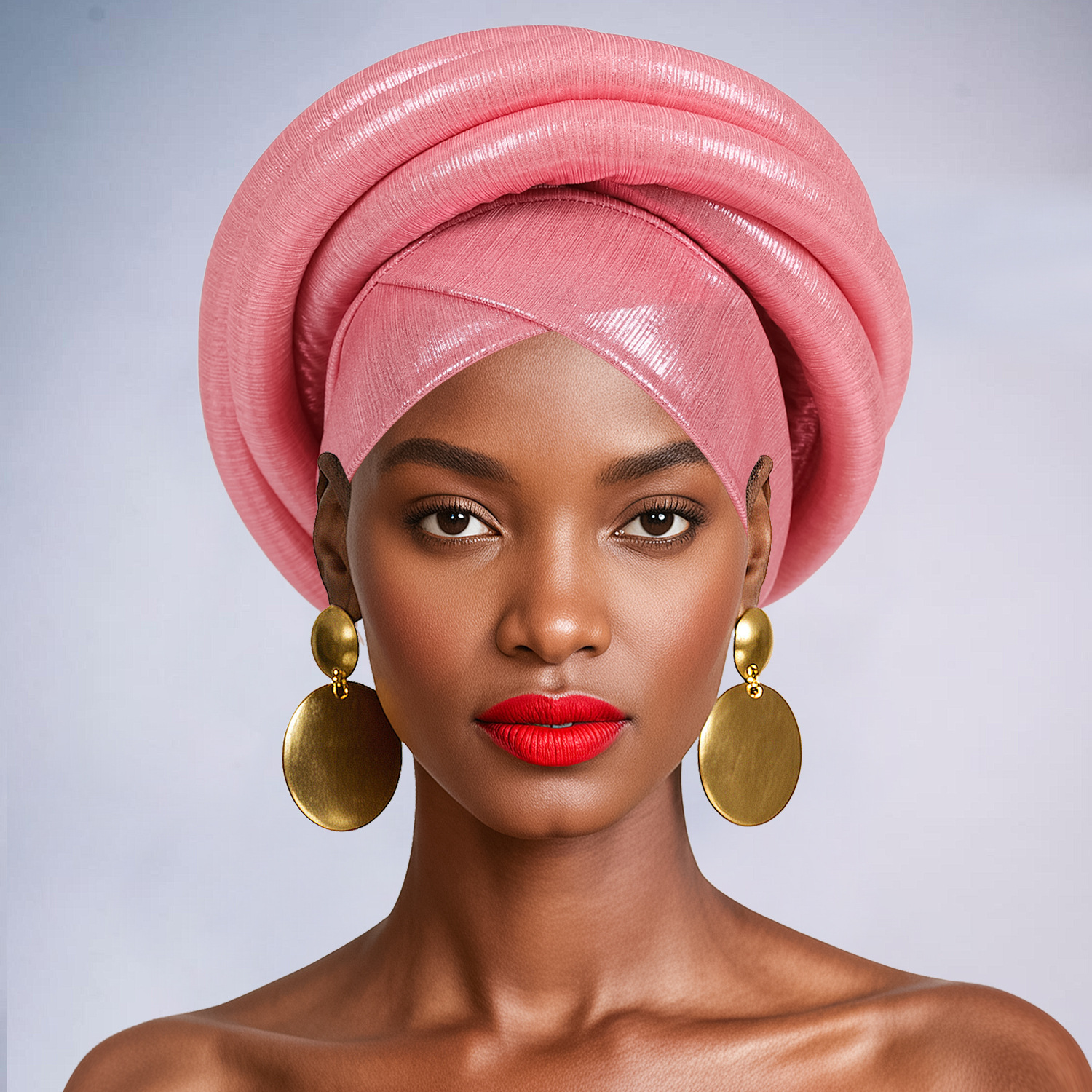 Turban africain préformé pour femme, Gele nigérian pour mariage, coiffe de fête, Auto Gele, foulard pour femme, chapeau