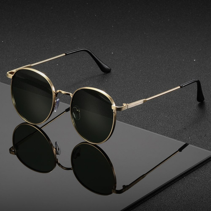 Lunettes de soleil noires ovales à petite monture, classiques, élégantes, accessoires d'extérieur, accessoires de plage, unisexes, 1 pièce