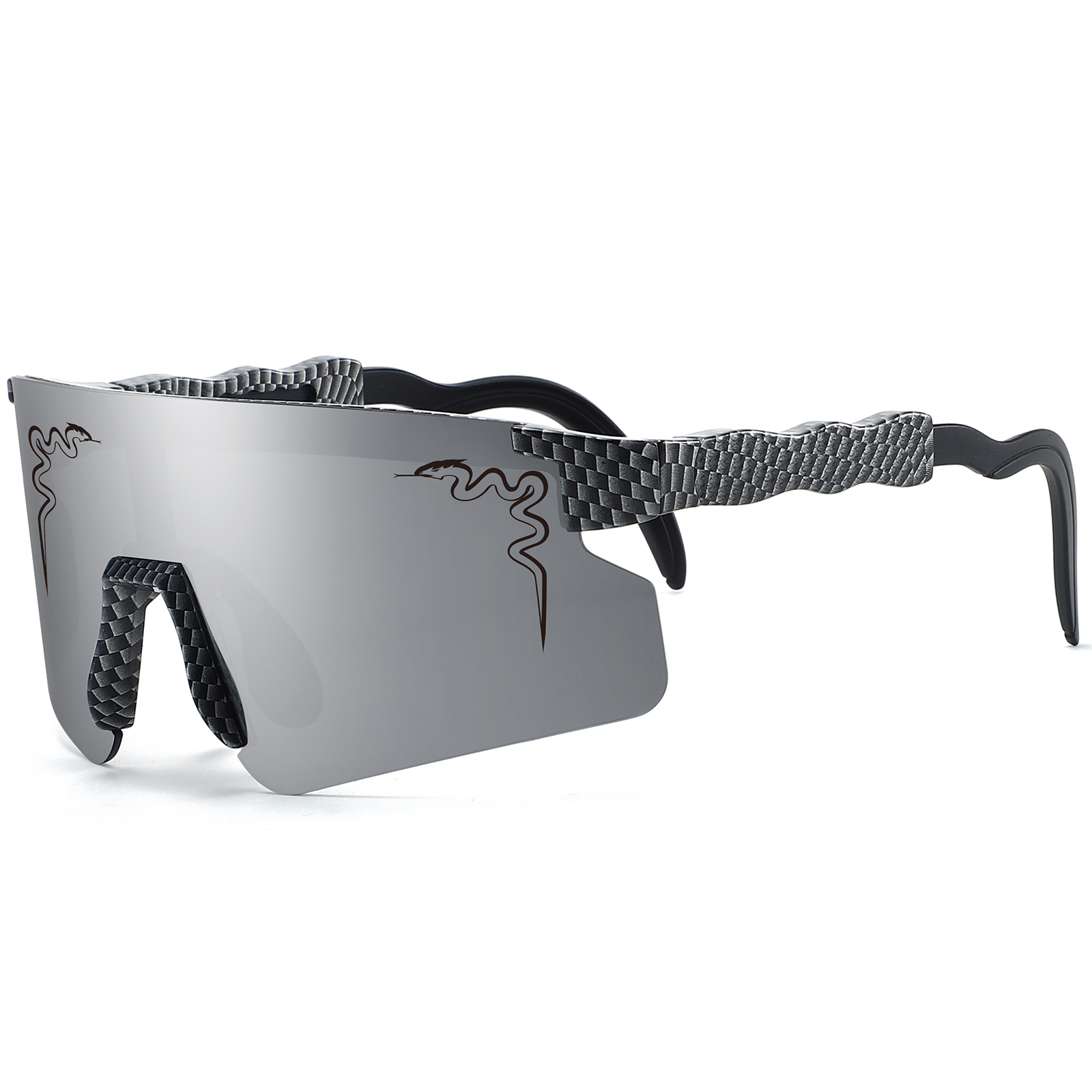 Lunettes de soleil hommes femmes UV400 lunettes de soleil Baseball Sport de plein air cyclisme lunettes vtt vélo lunettes de vélo