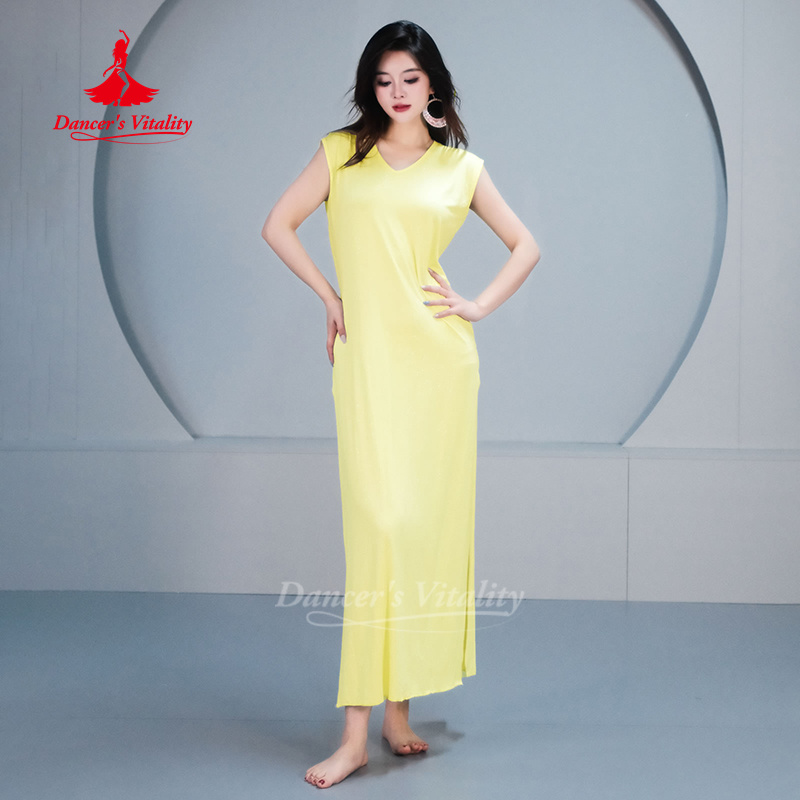 Robe de spectacle de danse du ventre pour femme adulte, tempérament avancé, balançoire de cheveux, Robes Khaleegy, Costume de concours de danse orientale