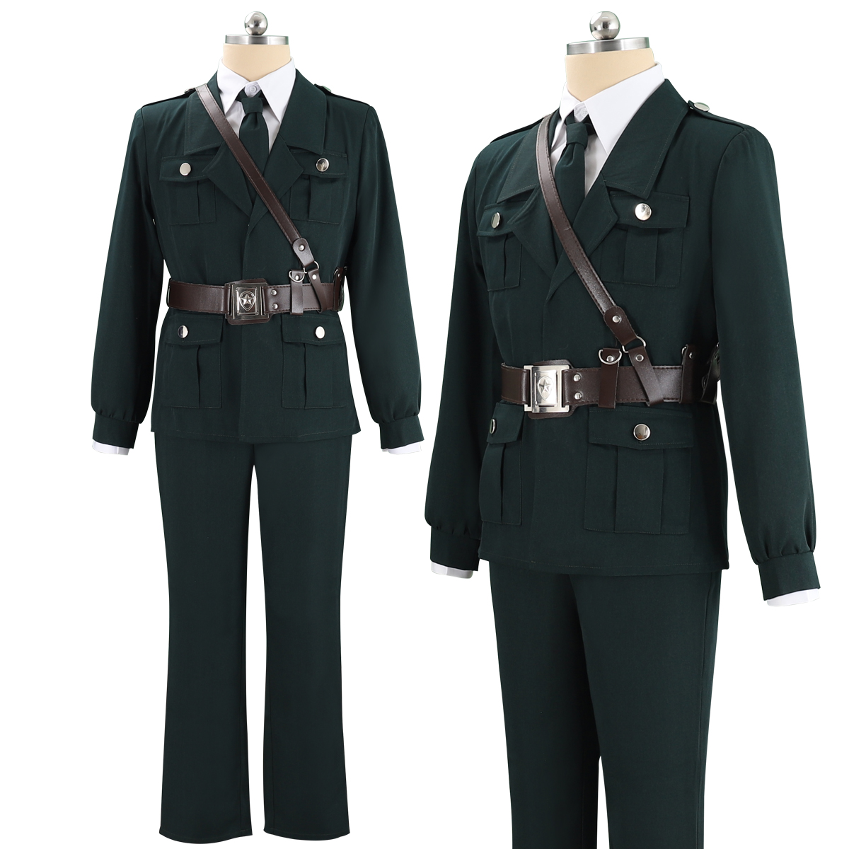 Costumes de cosplay Anime England Arthur Kirkland, costumes de cosplay Hetalia, uniforme militaire pour homme, costume de Gilbert pour Halloween et Noël