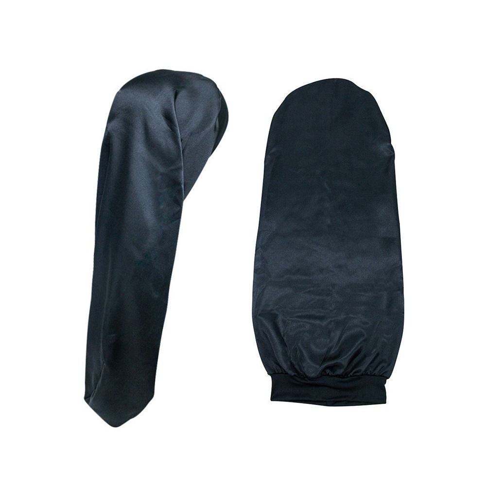 Accessoires en satin, bonnet de sommeil long avec bandeau à nouer, soins capillaires, chapeau de nuit, enveloppe de bord, écharpe pour cheveux tressés bouclés