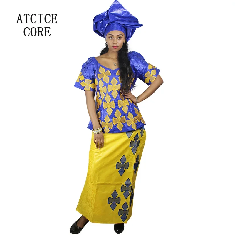 Robes africaines pour femmes, nouvelle mode dashiki, bazin riche, vêtements brodés