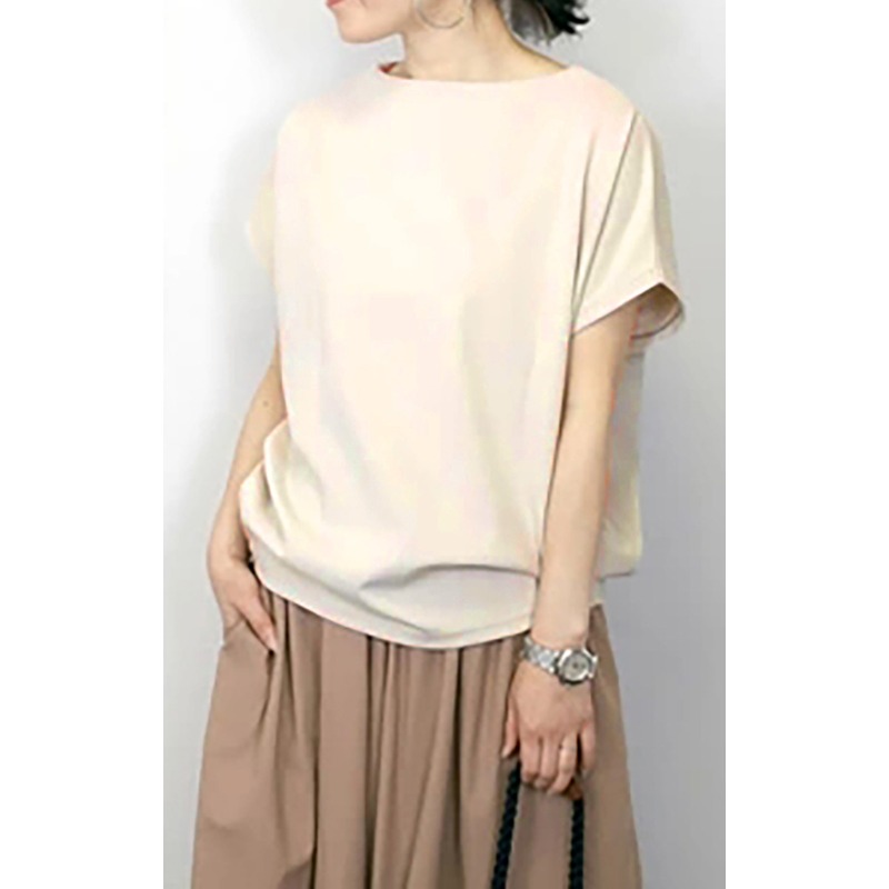 Chemise en coton à col rond pour femme, couleur unie, t-shirt basique ample, plusieurs couleurs au choix, élégante, pour le bureau, le quotidien, les déplacements, chemisier décontracté