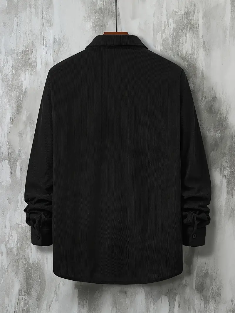Veste en velours côtelé pour hommes, vêtements d'extérieur décontractés à la mode, Style chemise confortable, vêtements légers pour hommes, printemps automne