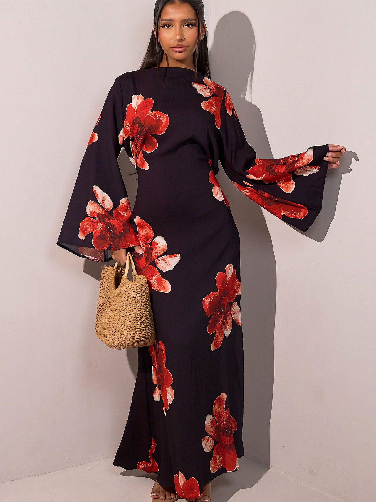 Eid Abaya femmes Robe de soirée imprimée musulman Jalabiya dubaï robes Largos fête Caftan caftan arabe longue Robe 2025 robes de Ramadan