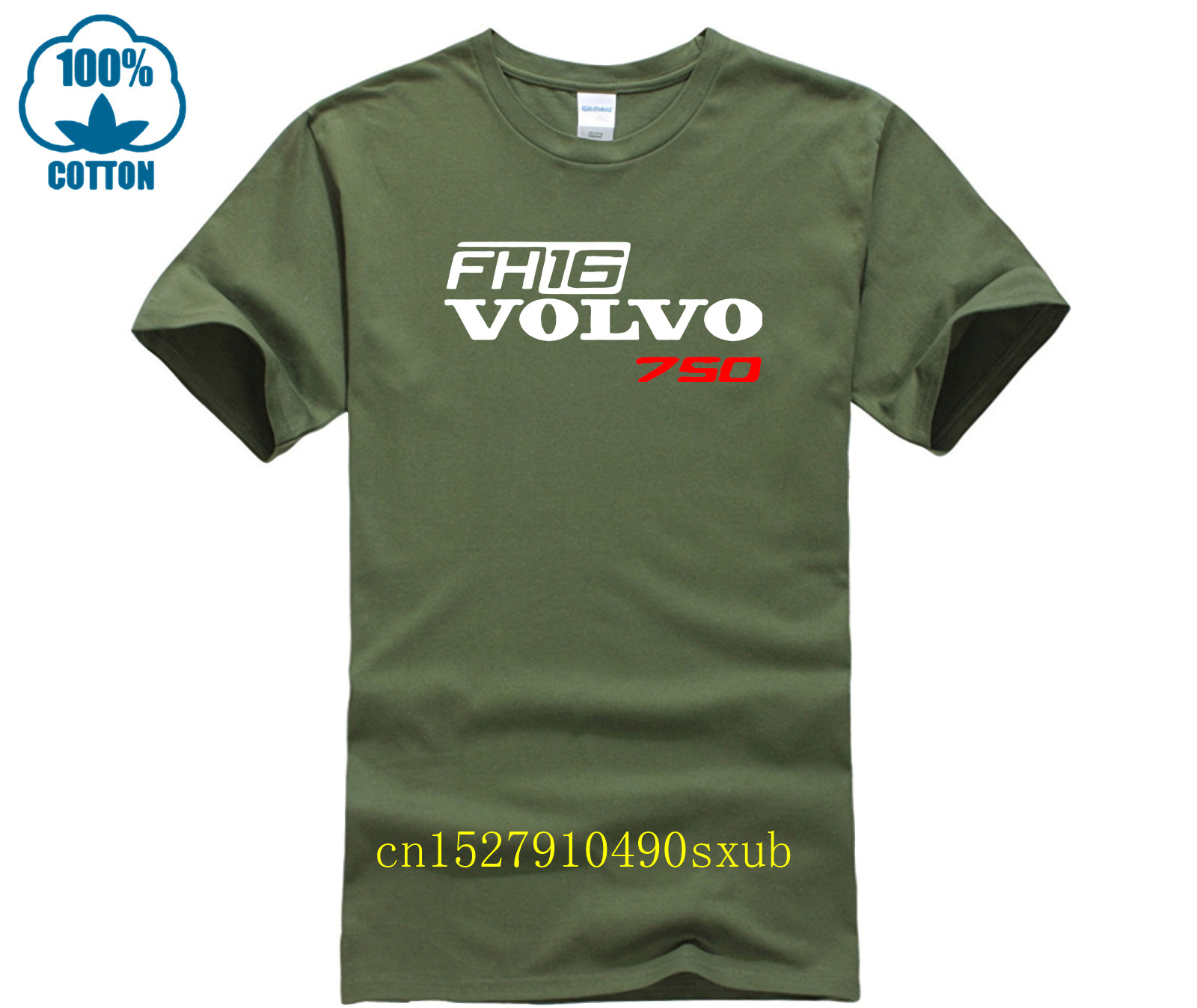 Coton mode 2025 tendance T-shirt Vol vo F h 16 camionneur homme camion t-shirts hommes grand T-Shirt