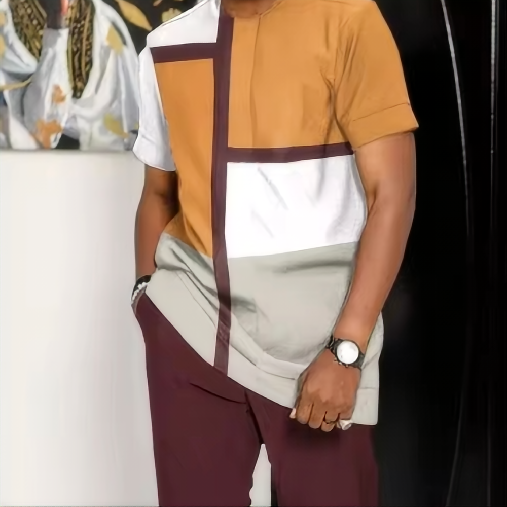 Ensemble de sport imprimé 3D pour hommes, t-shirt à manches courtes, pantalon décontracté, course lente, vêtements d'été, mode, nouveau, 2 pièces
