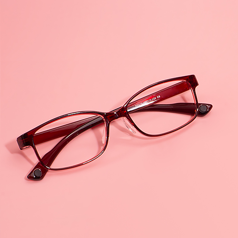 Petites lunettes rectangulaires TR90 pour hommes et femmes, monture en plastique transparent, verres pour contrevenants optiques, à la mode