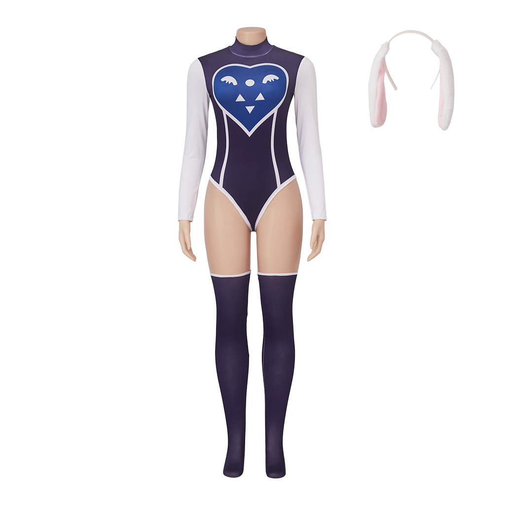 Costume de Cosplay Undertale Toriel, combinaison sexy avec couvre-oreilles et chaussettes, ensemble de tenues Toriel pour femmes, Halloween Carvinal