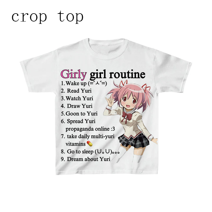Débardeur et camisole graphiques Punk Anime des années 2000, vêtements gothiques Vintage Grunge pour femmes, Corset Streetwear Y2k Tops Emo Crop Top vêtements