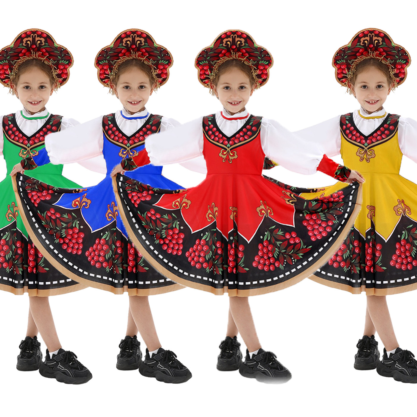 Costume traditionnel russe unisexe, robe Sarafan de princesse ou de prince pour le carnaval, la scène, Halloween, cosplay