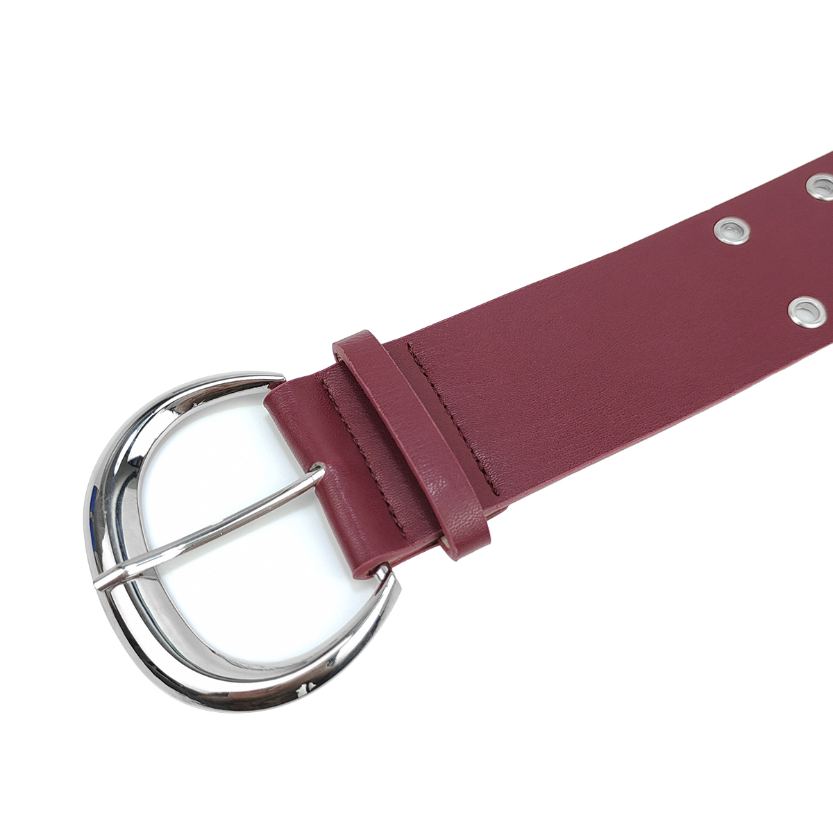 Ankora – ceinture large pour femmes, accessoire de robe décorative rouge, design accrocheur, mode de rue
