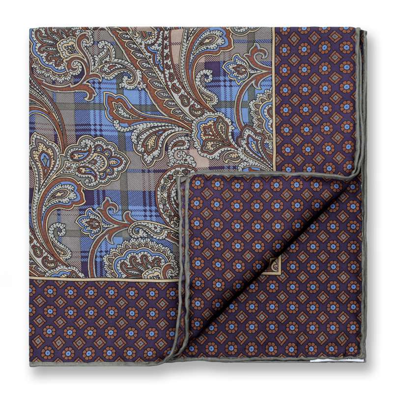 InjPocket-Foulard pour hommes, olympiques d'affaires, mouchoirs, 100%