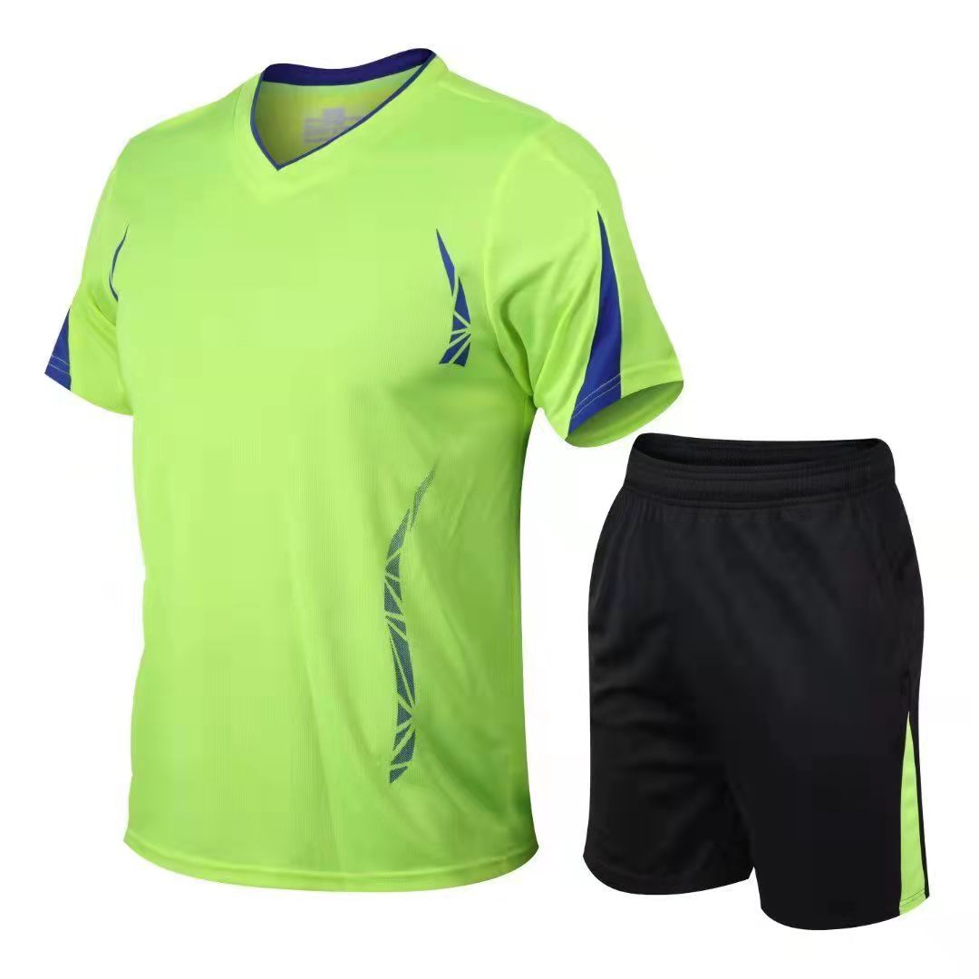 Ensemble T-shirt et Short pour Homme, Décontracté, à Manches Courtes, Pantalon en Y, de dehors, de Course, Streetwear, Nouvelle Collection Été