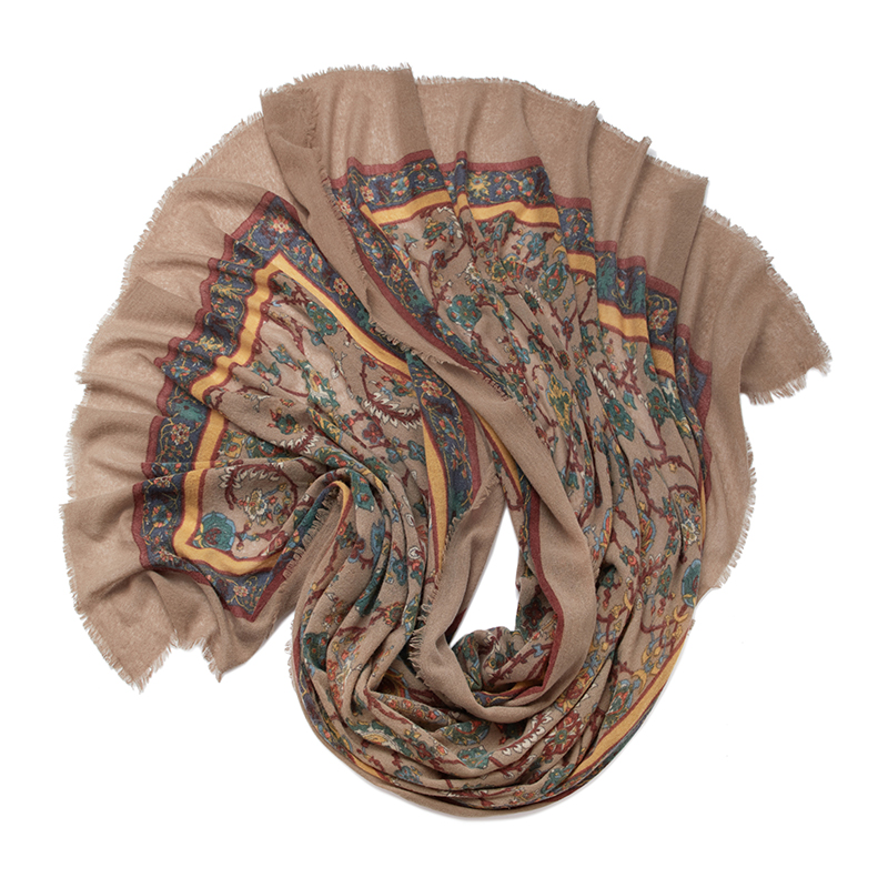 Foulards de tête carrés en laine pour femmes, châle chaud et élégant, étoles longues à imprimé animal, écharpe bandana, couverture de plage Hijab, Lady Carf, 100%