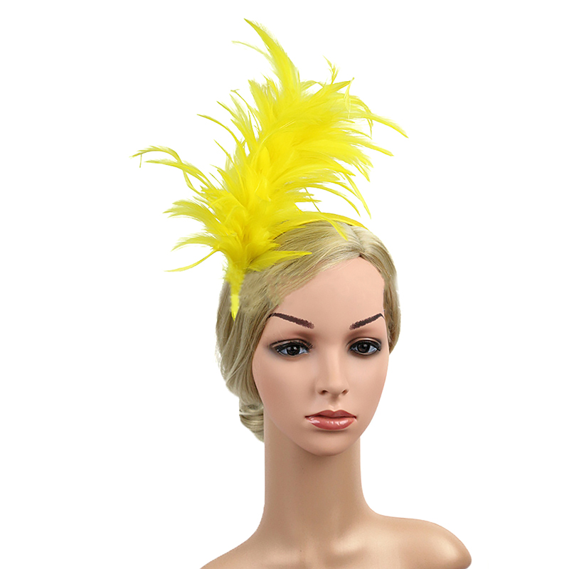Bandes de cheveux en plumes VPN, accessoires de fête, Rhde fin d'année, performance sur scène, vacances, carnaval