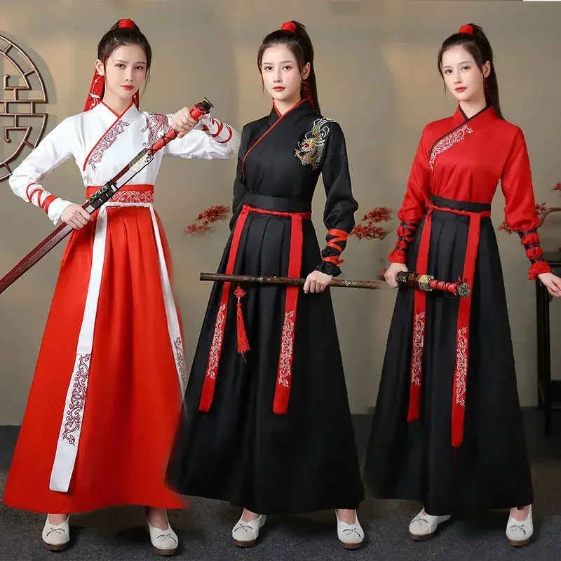 Costumes traditionnels pour femmes, vêtements chinois anciens, haut de gamme, jeunes maîtres, printemps et automne