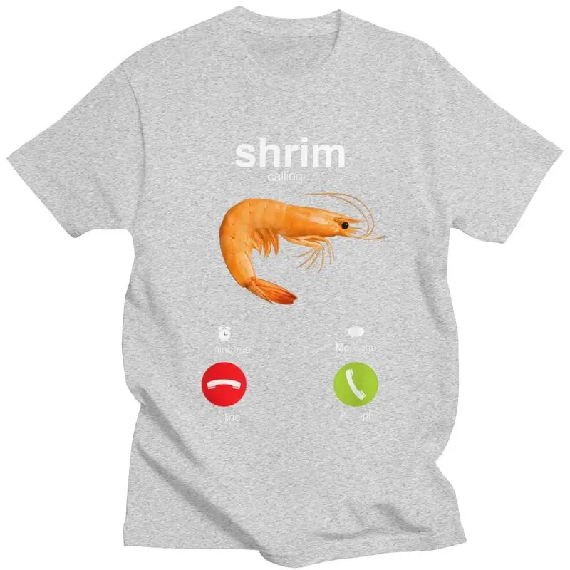 Shrim appelle T-Shirt femme manches courtes drôle crevette Meme T-Shirt Style de rue T-Shirt haut femmes vêtements graphiques t-shirts