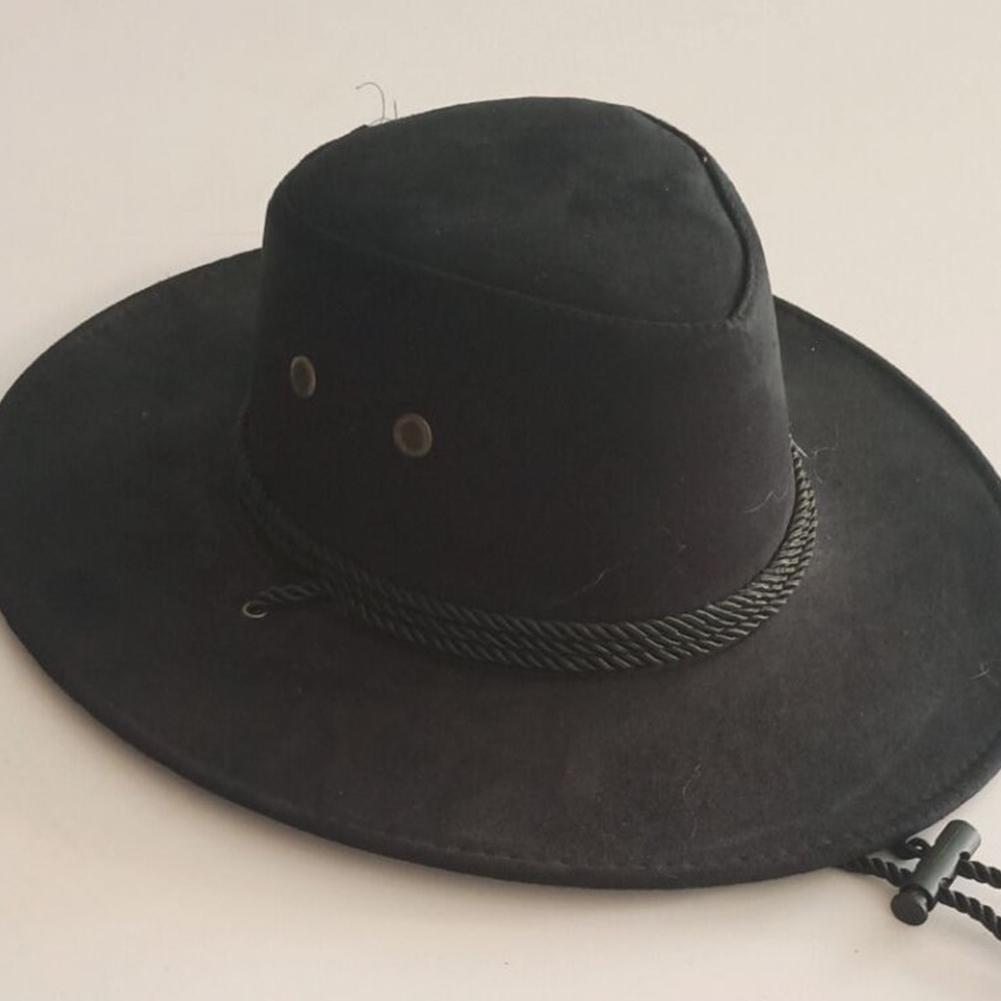 Chapeaux de Cowboy occidentaux en tissu suédé pour femmes et hommes, Vintage, robe pour hommes, Panama, Cowgirl, casquette de Jazz, Sombrero Hombre