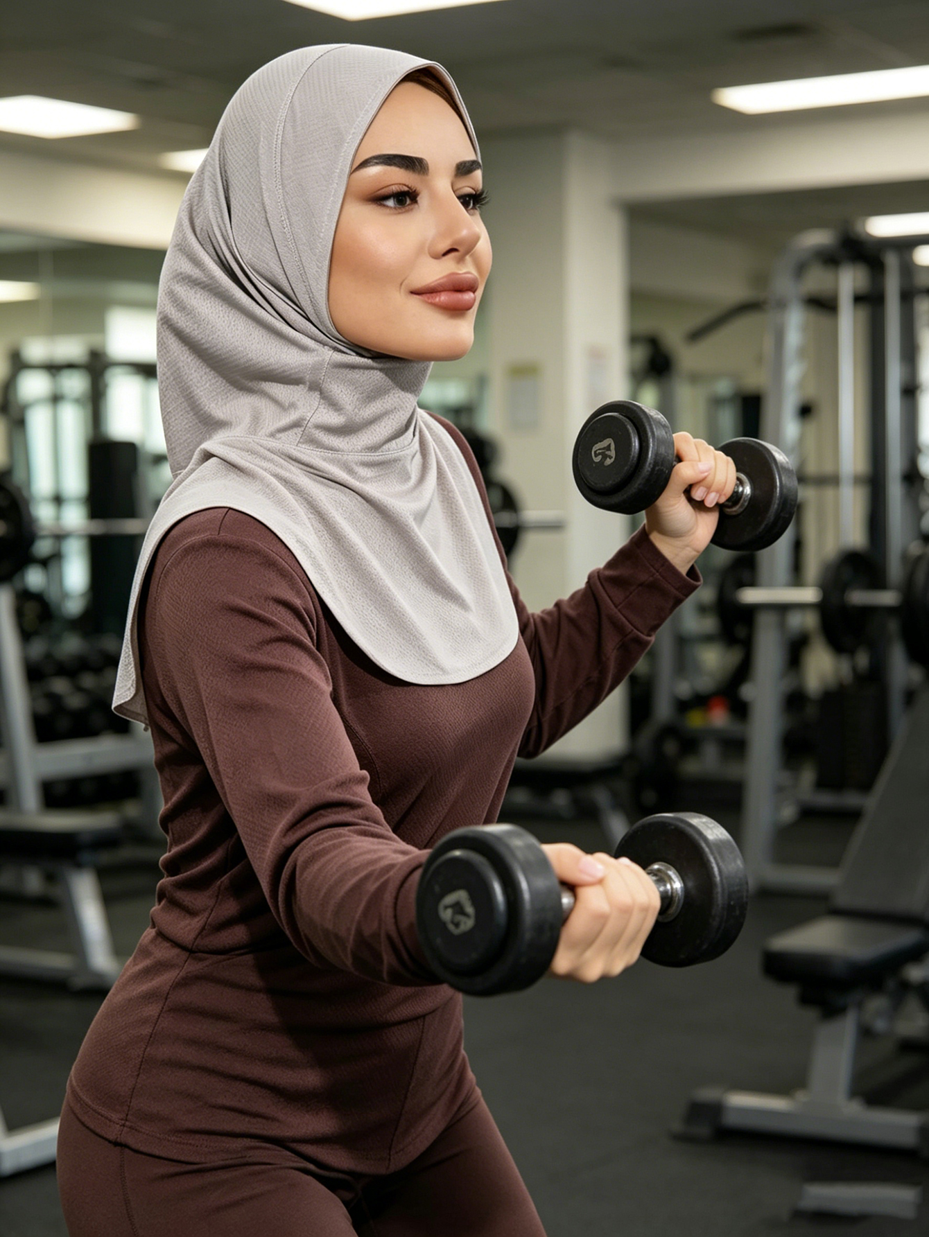 Sous-bonnet de sport instantané à séchage rapide, Hijab modeste pour femmes, Foulard confortable couvrant le cou, Vêtements de sport musulmans