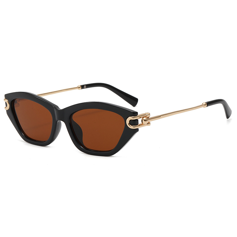 Nouvelles Lunettes de Soleil Œil de Chat de Luxe pour Femme 2026 – Tendance Vintage, Marque de Luxe, Lunettes de Soleil Tendance pour l'Extérieur, Montures Élégantes pour Dames