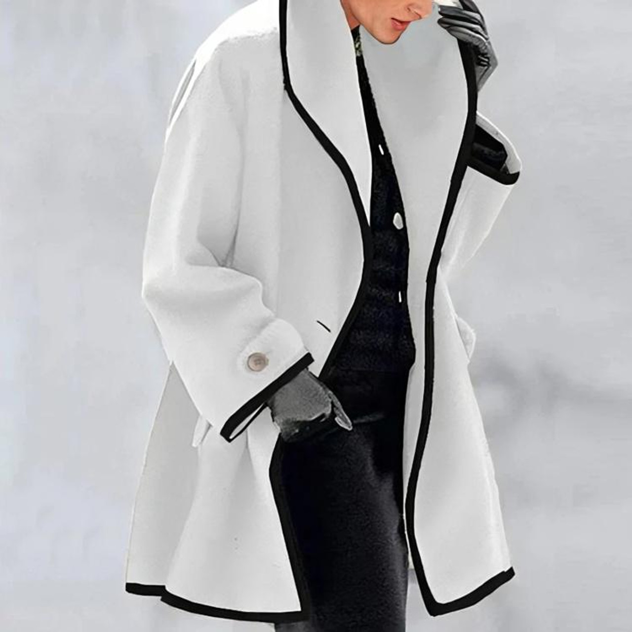 Femmes automne et hiver manteau automne hiver à manches longues vêtements d'extérieur décontractés mode femmes solide veste ample sweats à capuche