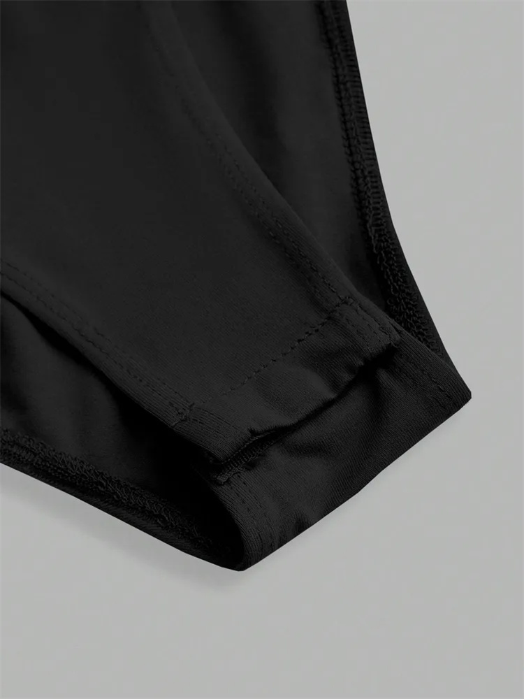 Body basique à manches courtes pour femmes, couleur unie, col rond, moulant, barboteuse, chemisier, Streetwear, été