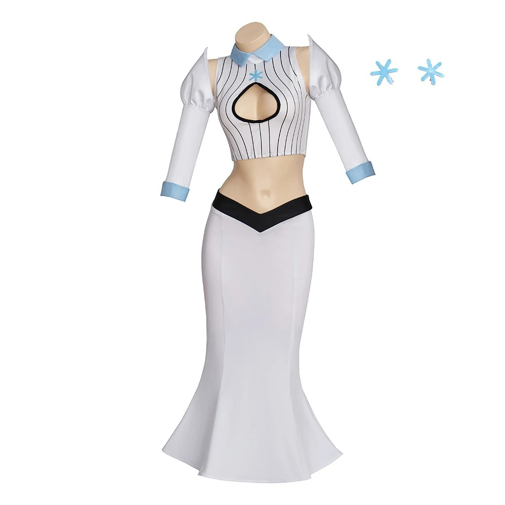Costume de cosplay Anime Orihime Inoue, chemise blanche sexy avec jupe, robe de bal Orihime pour femmes, Halloween, carnaval, fête
