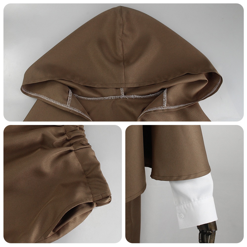 Costume de cosplay Edogawa Ranpo, uniforme de détective, tenues Edogawa Rampo avec chapeau pour Halloween Comic Con