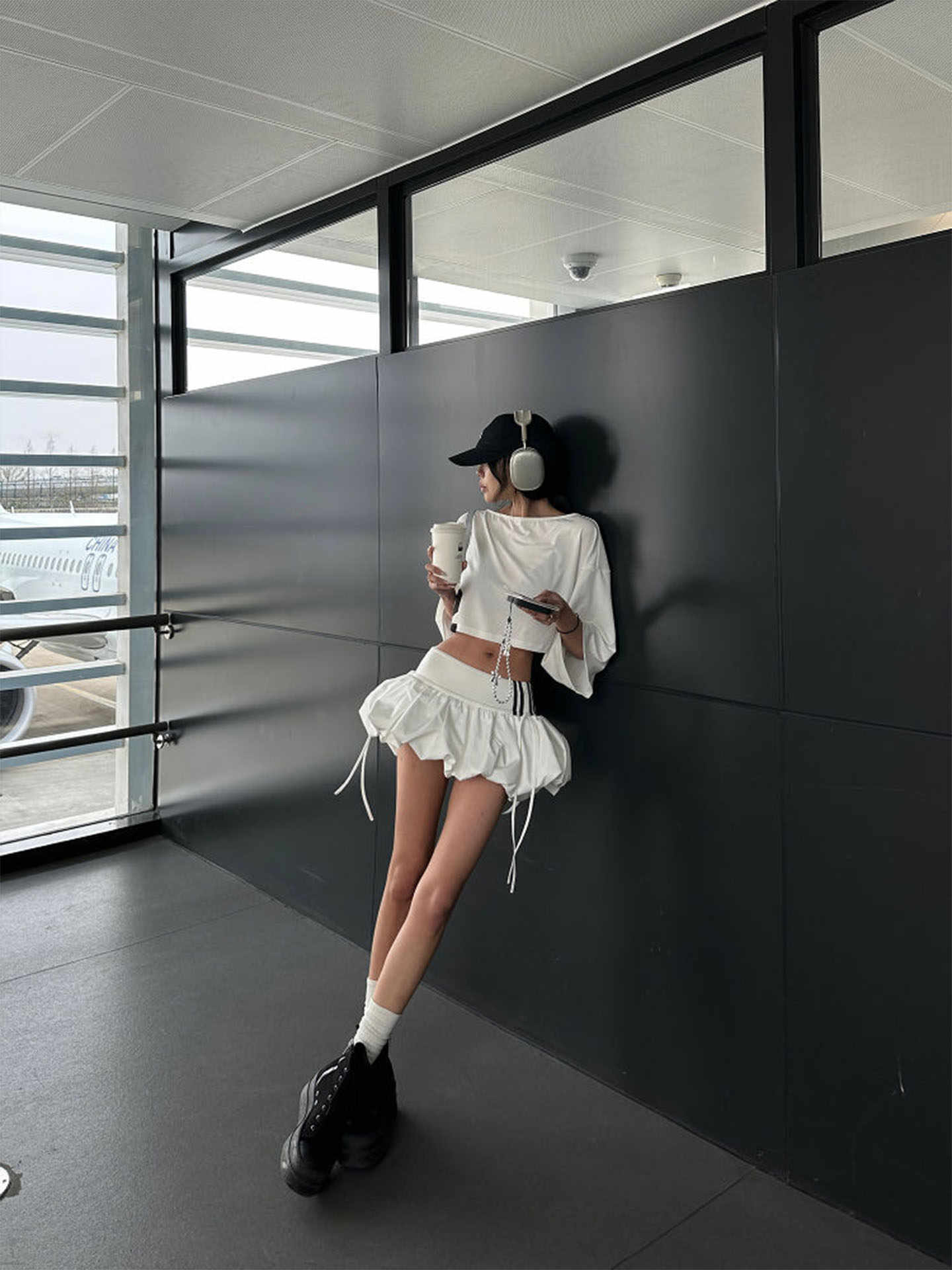 Mini jupe d'été pour femmes, esthétique des années 2000, Gyaru Coquette japonaise Y2k Kpop, Style collège, taille basse, Kawaii, Cyber Punk, tendance