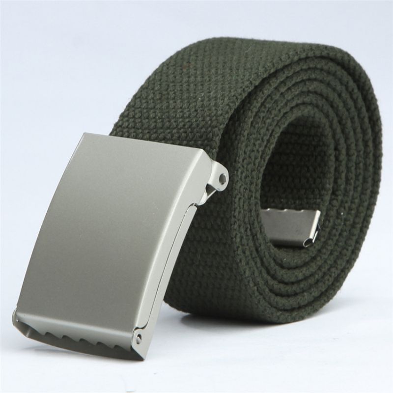 Ceinture pour hommes mode nouveau unisexe pantalon ceinture femmes ceinture toile ceinture respirant extérieur tactique pour jean ceinture de taille réglable