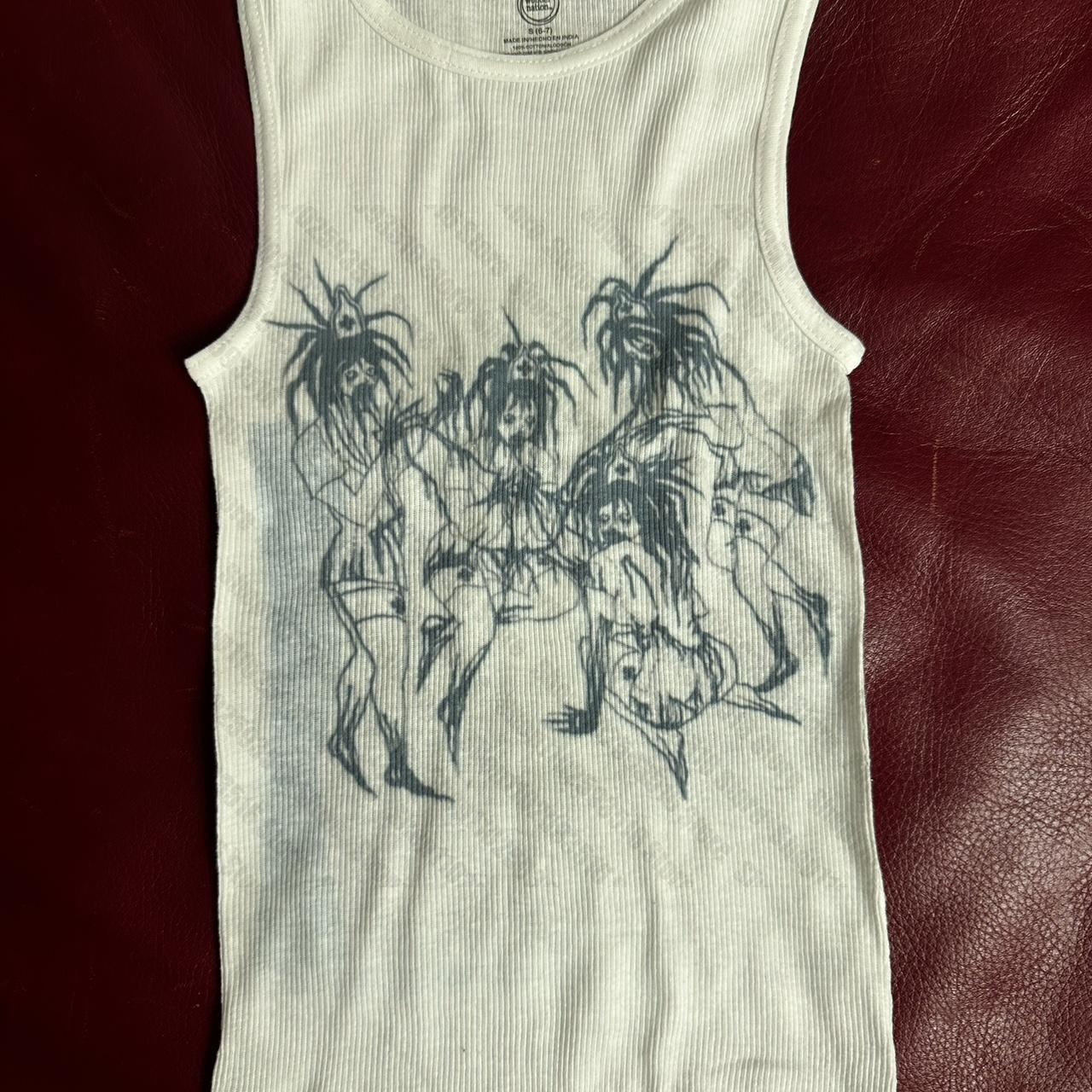 Haut corset esthétique pour femmes, Emo Crop, vêtements gothiques, vêtements vintage des années 90, Harajuku, été, Y-Y2K