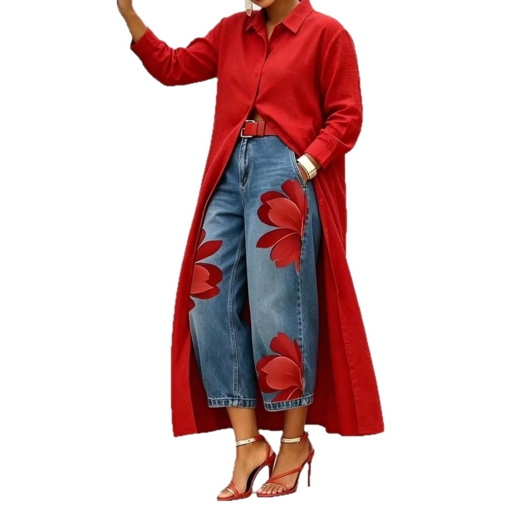 Chemisier à manches longues et col rabattu, élégant, coupe ample, boutonnage simple, chemise décontractée pour femme, couleur unie, cardigan ouvert, usage quotidien