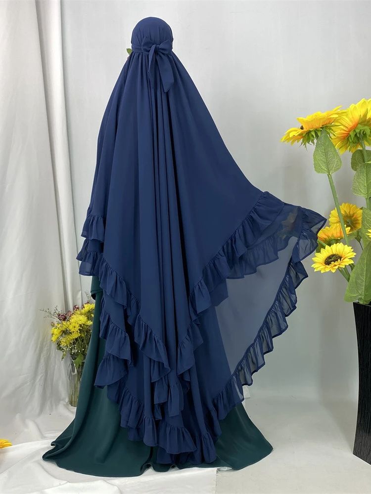 Vêtements de prière islamiques pour femmes musulmanes, tiens imar Abaya pour Ramadan, Djellaba musulmane, Turban arabe, Abaya de Dubaï, Niqab de Turquie, Hijab solide