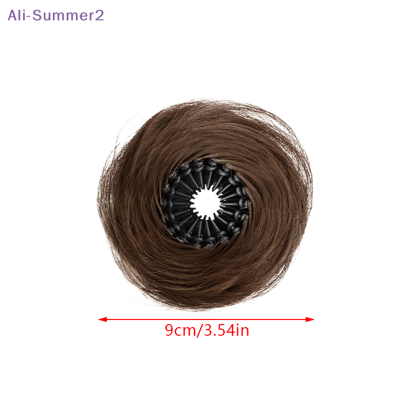 【Summer2】Chignon synthétique droit à clipser, extension de cheveux à clipser, postiche pour chignon ou queue de cheveux